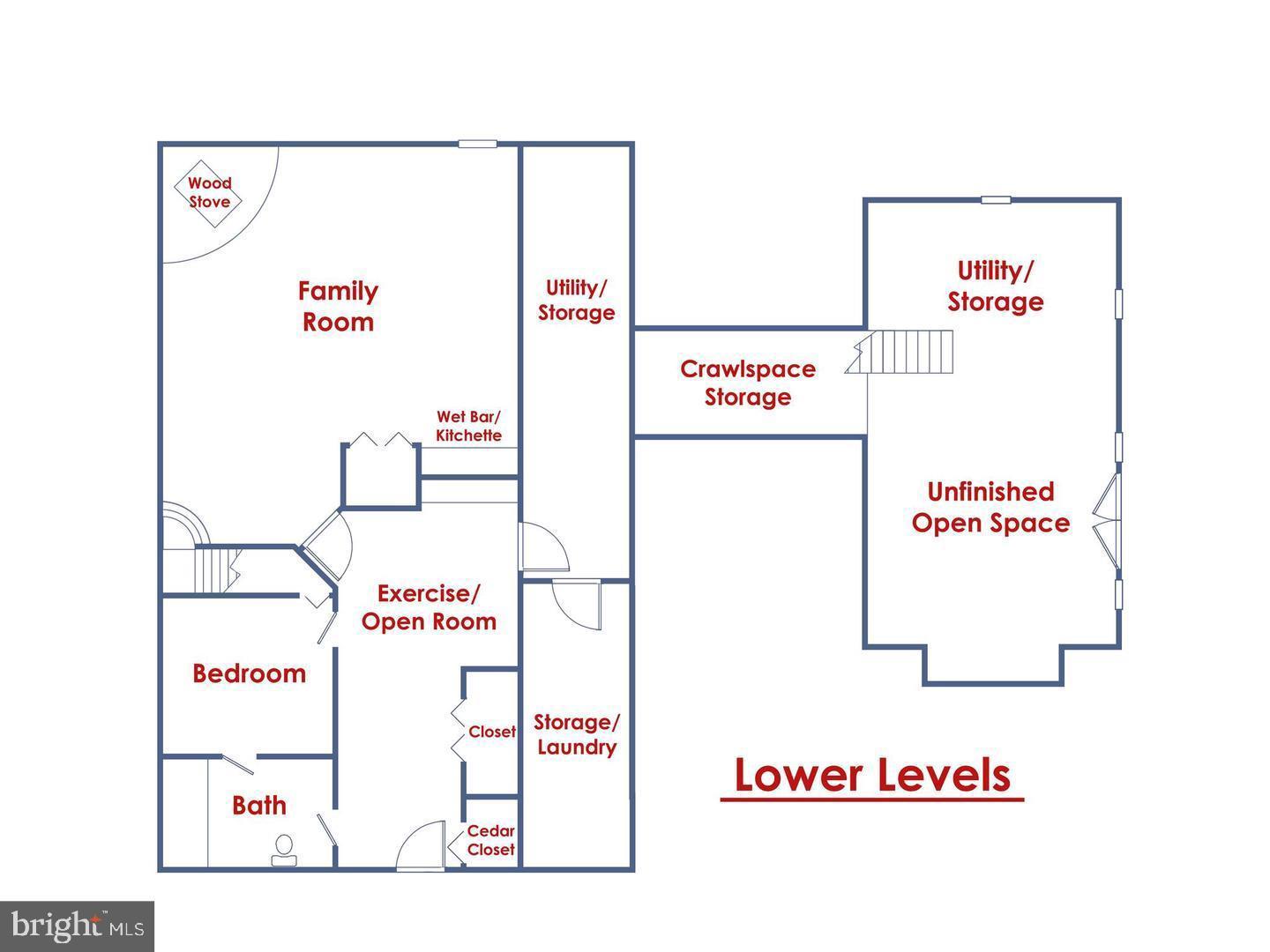 16550 Yeoho Road Sparks, MD 21152 - Photo 67 of 67 Floor Plan-lower level