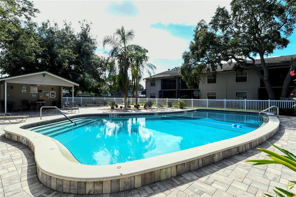 5649 Summerside Lane, Unit 41B Sarasota, FL 34231 - Photo 40 of 41 a view of a swimming pool with chairs