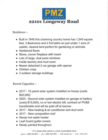 $385,000 | 22101 Longeway Road, Sonora, CA 95370