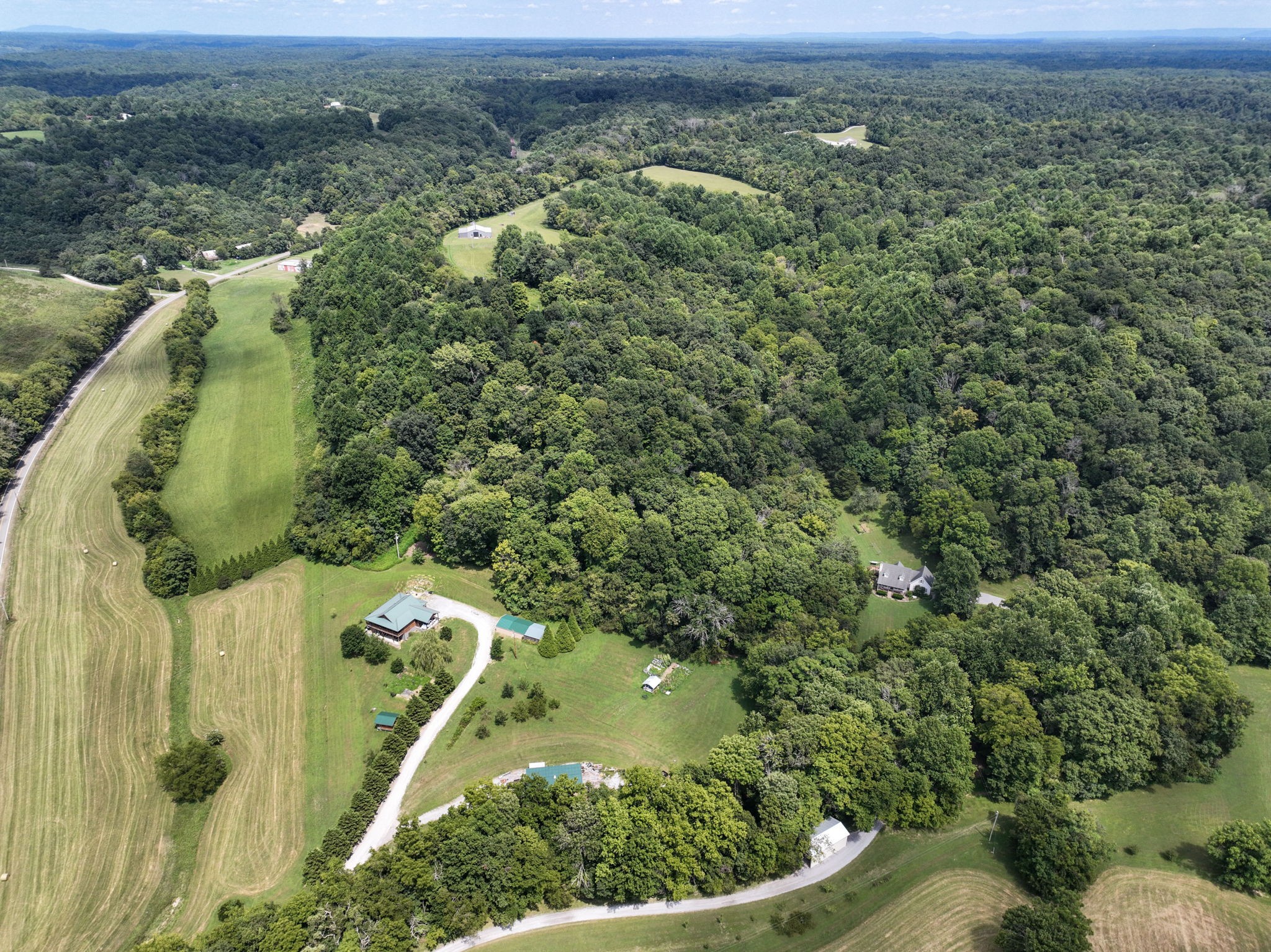 631 Union Ridge Road Wartrace, TN 37183 - Photo 25 of 26 an aerial view of a house with a yard and lake view