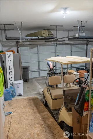 a terrace with outdoor seating and city view