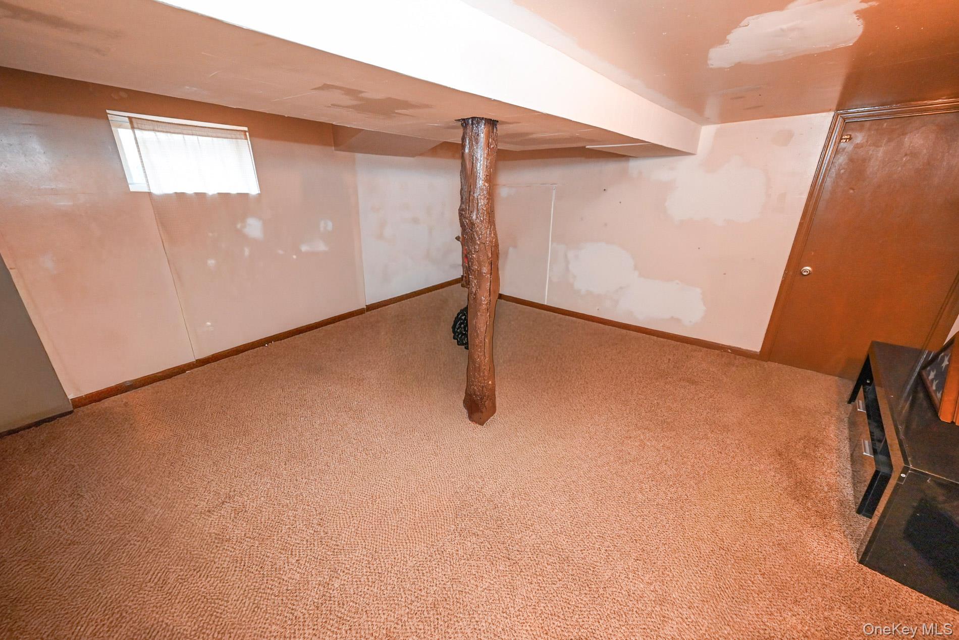 165 Cochran Place Valley Stream, NY 11581 - Photo 17 of 25 Basement featuring carpet flooring and baseboards