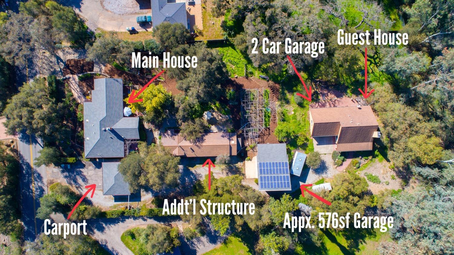 407 Del Norte Road Ojai, CA 93023 - Photo 1 of 39 an aerial view of a house