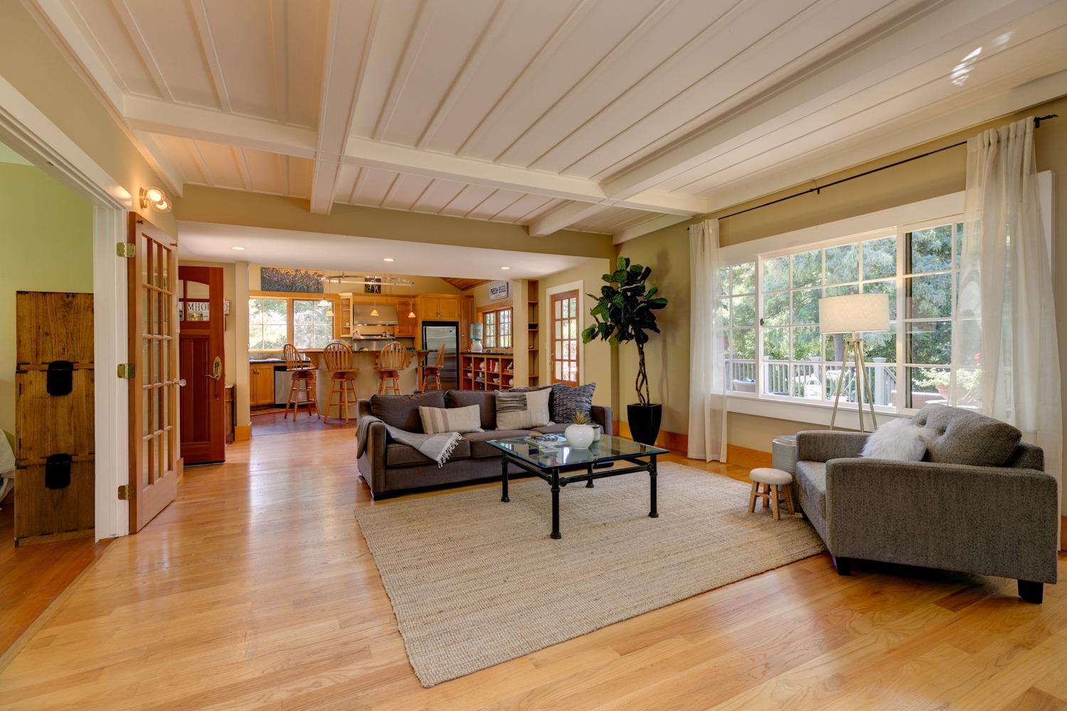 407 Del Norte Road Ojai, CA 93023 - Photo 13 of 39 a living room with furniture and a large window