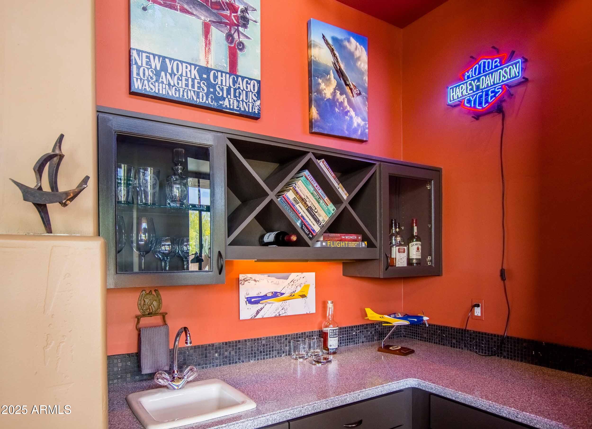 8502 East Cave Creek Road, Unit 61 Carefree, AZ 85377 - Photo 13 of 52 wet bar by the great room