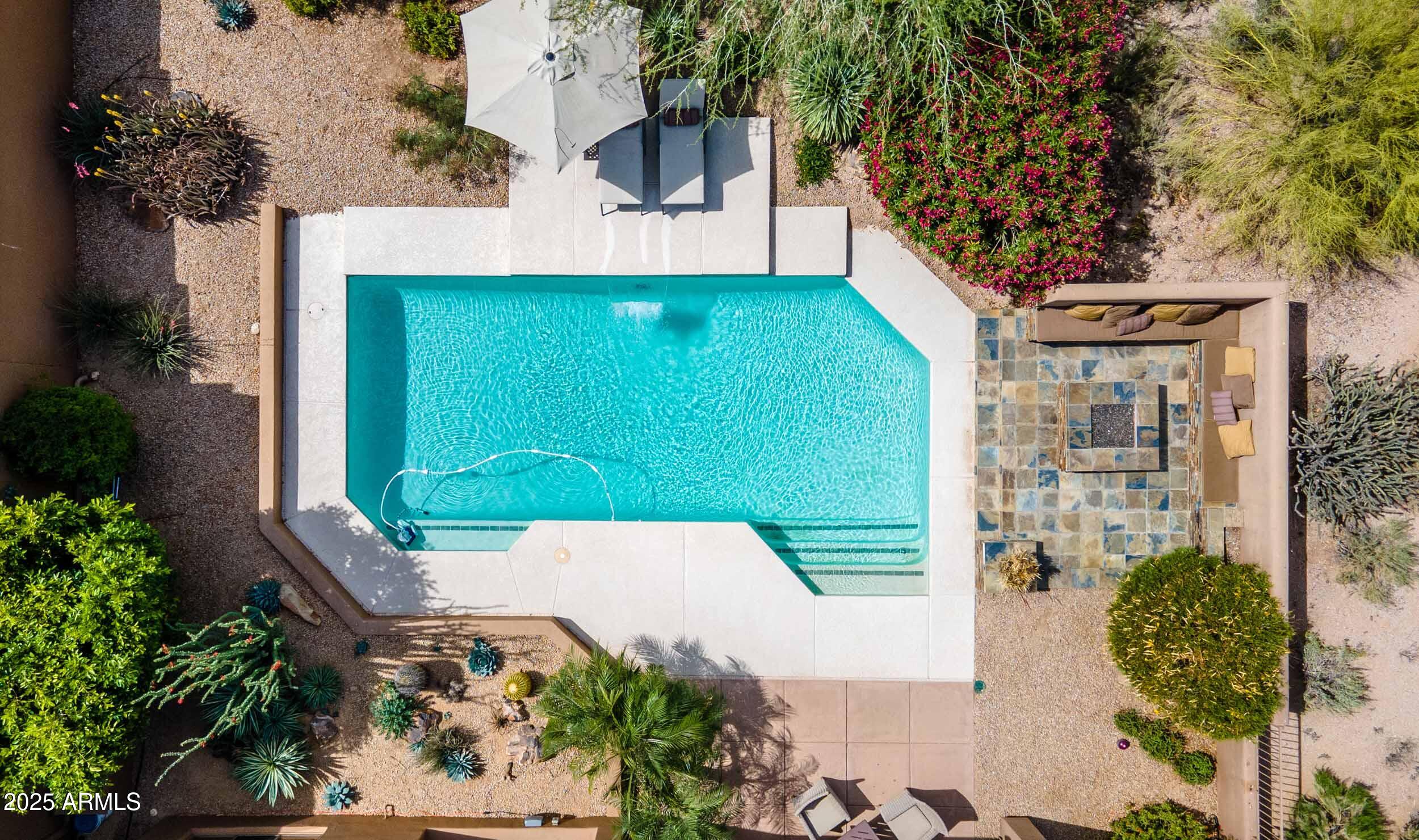 8502 East Cave Creek Road, Unit 61 Carefree, AZ 85377 - Photo 7 of 52 an aerial view of a house having yard