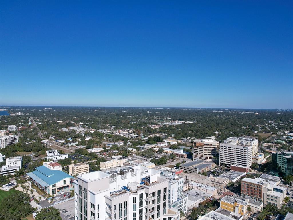 331 Cleveland Street, Unit 1101 Clearwater, FL 33755 - Photo 74 of 77 an aerial view of a city
