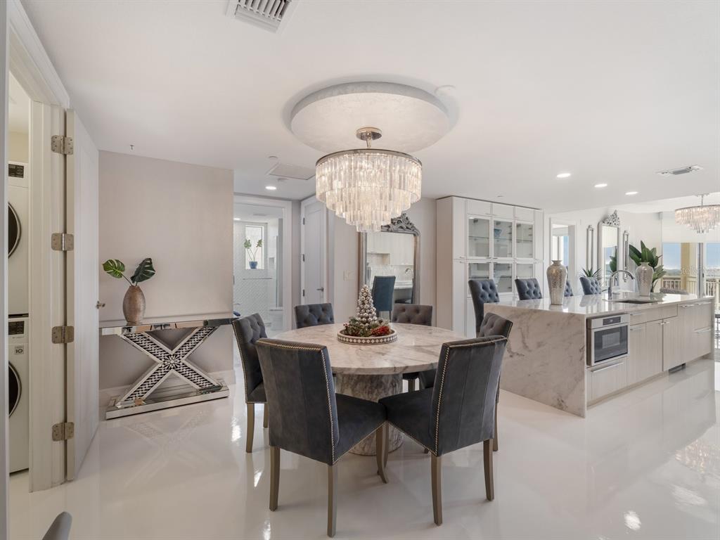 331 Cleveland Street, Unit 1101 Clearwater, FL 33755 - Photo 10 of 77 a view of a dining room with furniture