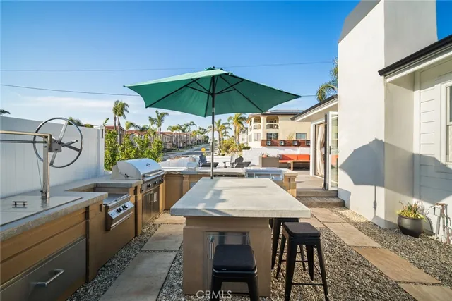 a view of a living room and a garage