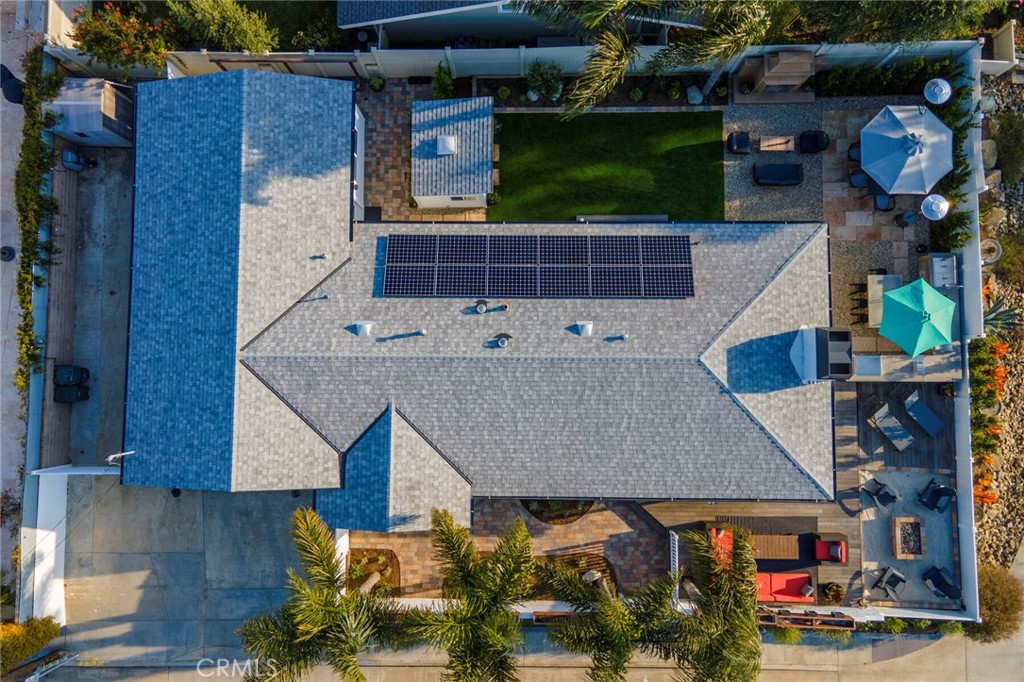 24272 Selva Road Dana Point, CA 92629 - Photo 47 of 59 an aerial view of a house with garden space and street view