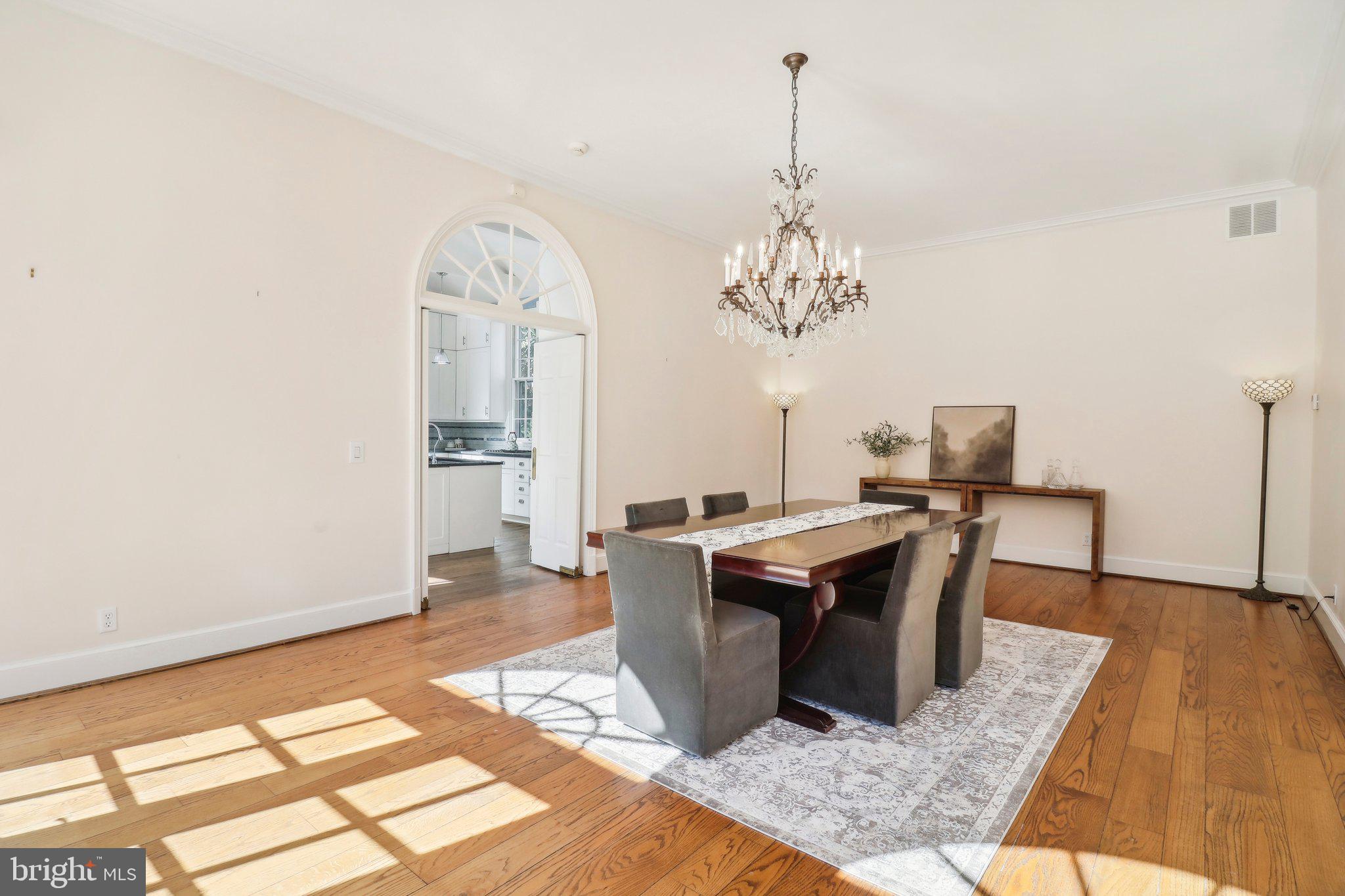 10650 Gunston Road Lorton, VA 22079 - Photo 20 of 73 a view of a dining room with furniture window and wooden floor
