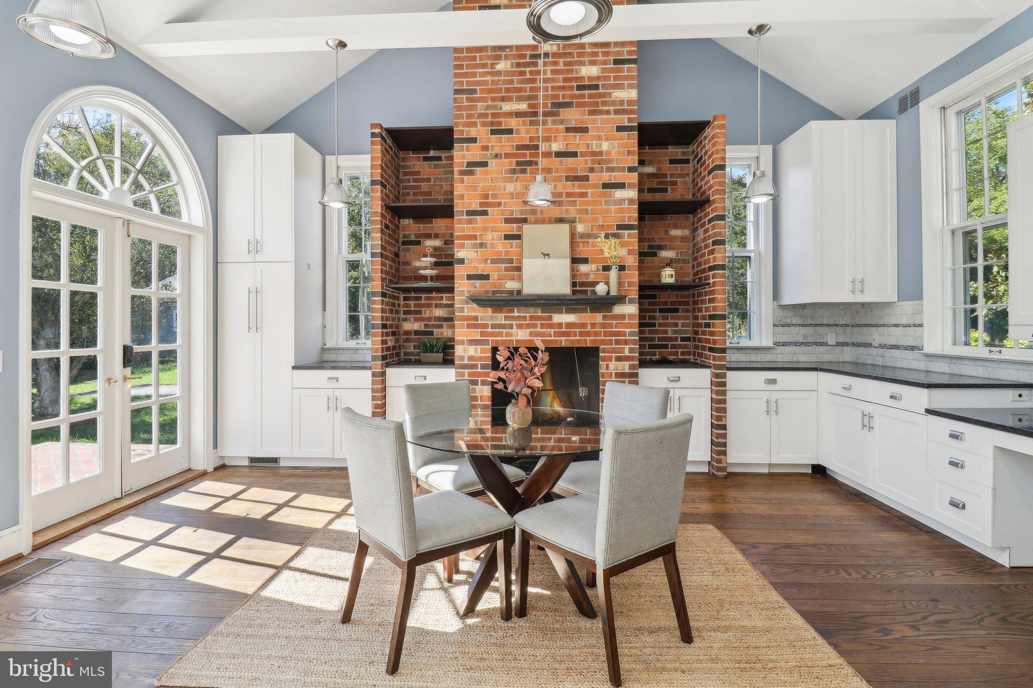 10650 Gunston Road Lorton, VA 22079 - Photo 27 of 73 Breakfast Keeping Room with Cozy Fireplace