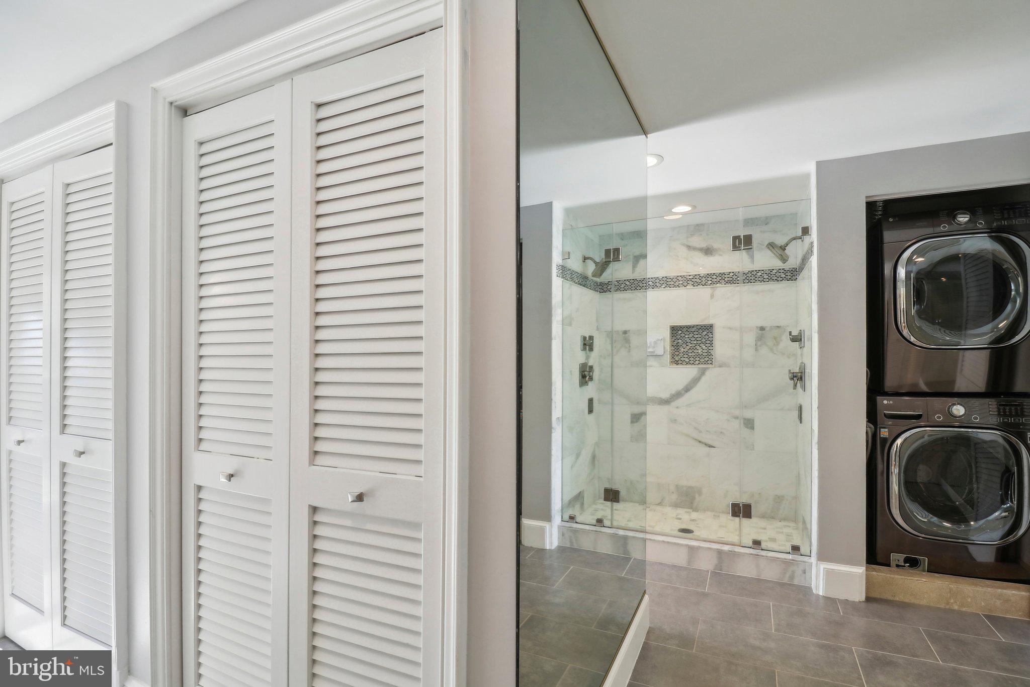 10650 Gunston Road Lorton, VA 22079 - Photo 44 of 73 Row of Closets Runs Full Length of Bathroom
