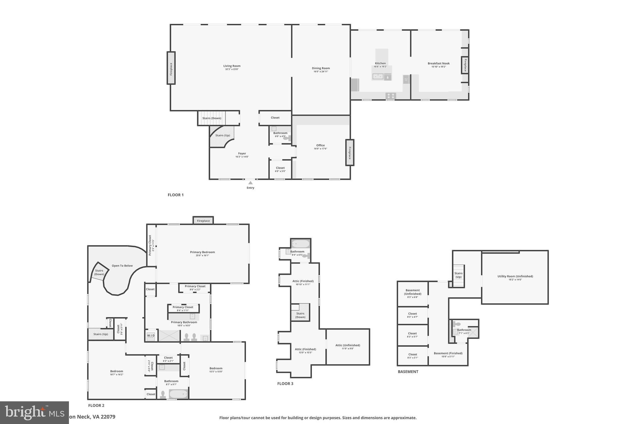 10650 Gunston Road Lorton, VA 22079 - Photo 73 of 73 Floorplans