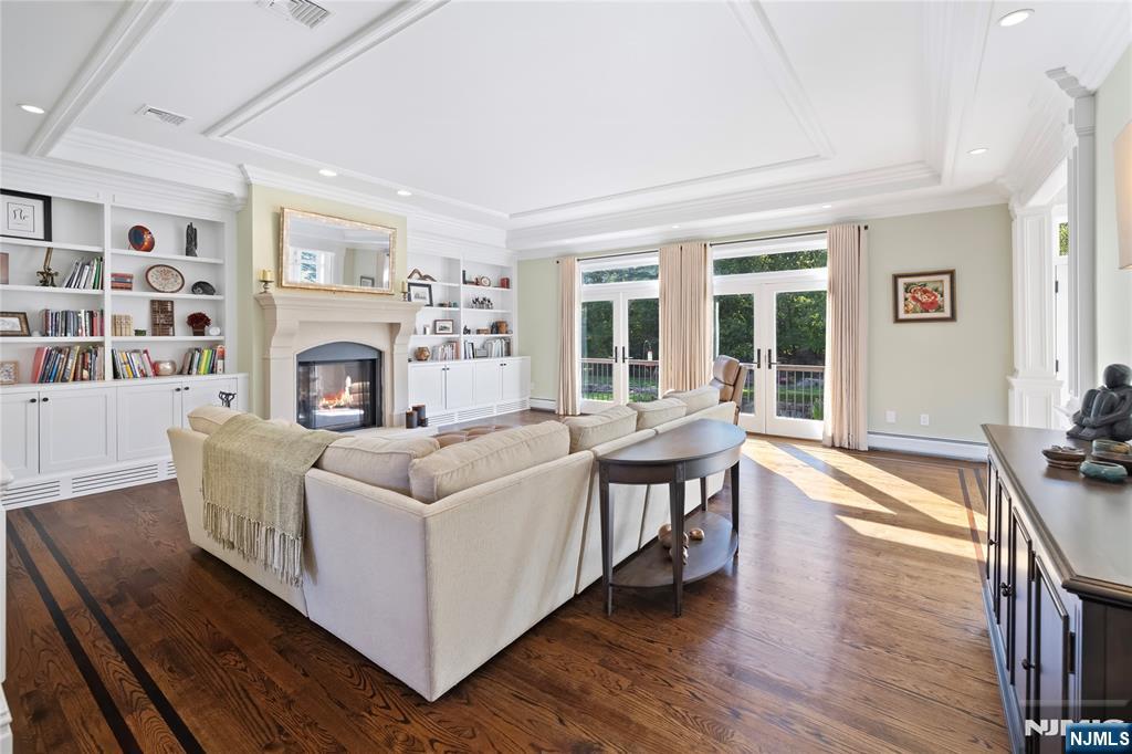 417 Rte 9W Alpine, NJ 07620 - Photo 7 of 50 a living room with furniture and a fireplace