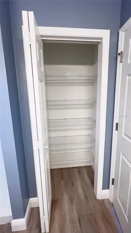 a view of closet