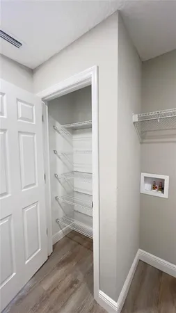 wooden floor in an empty room
