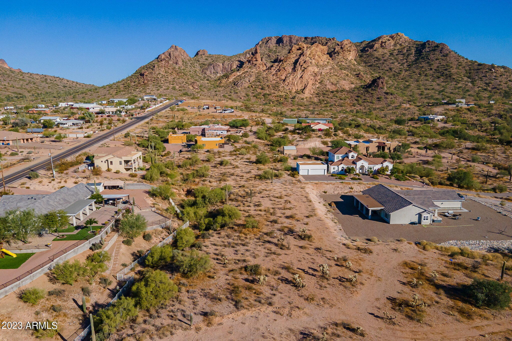 0 North Idaho Road Apache Junction, AZ 85119 - Photo 23 of 24 a view of a city with mountains in the background