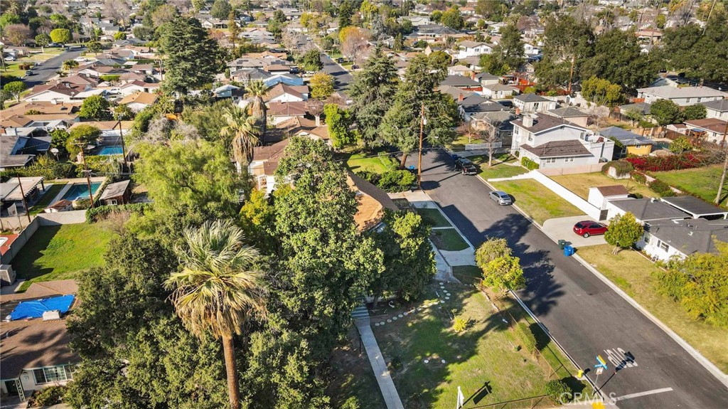 337 West Bennett Avenue Glendora, CA 91741 - Photo 56 of 67 an aerial view of residential houses with outdoor space