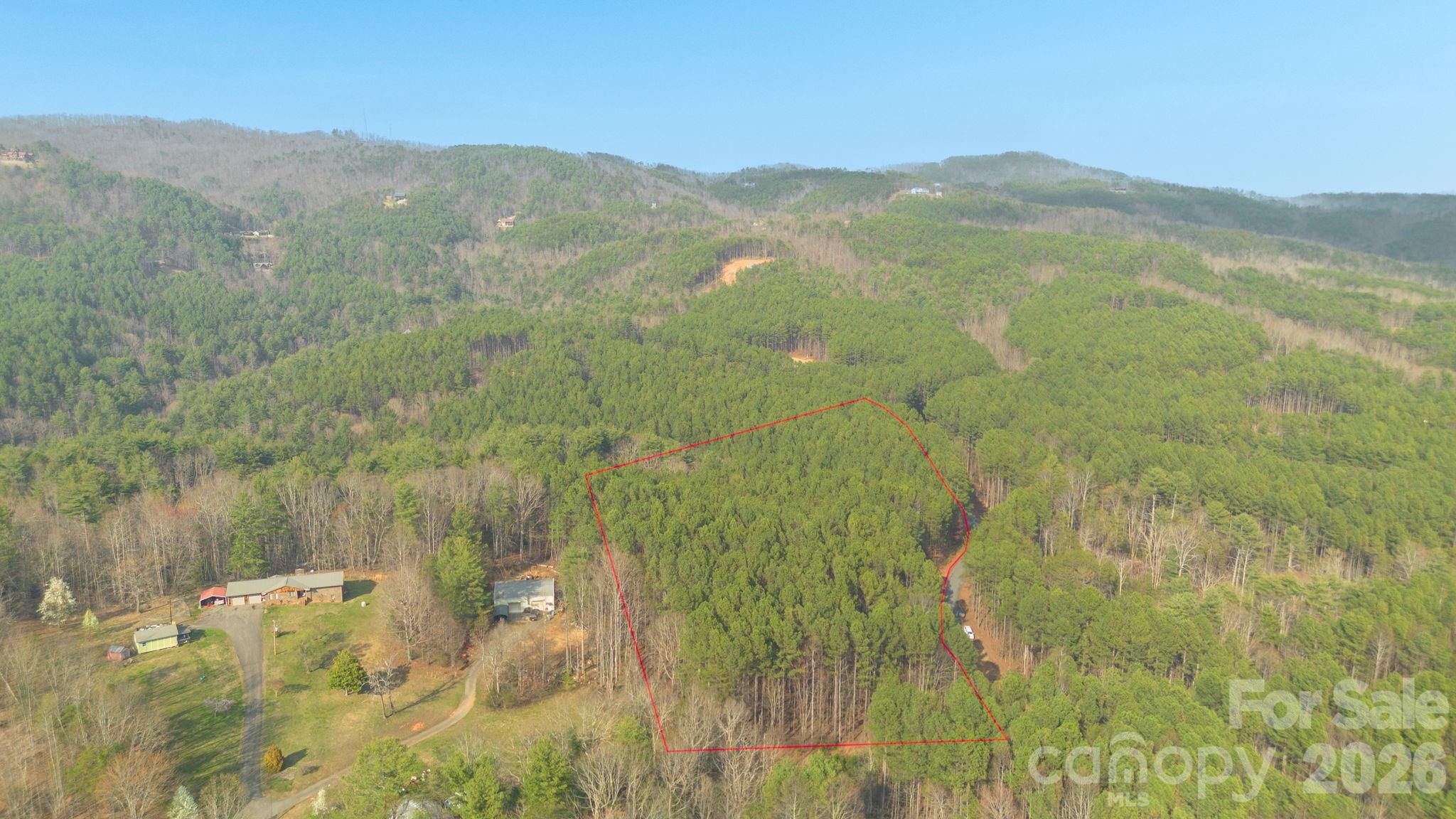 4196 South View Boulevard Morganton, NC 28655 - Photo 3 of 11 a view of a lush green hillside and a mountain