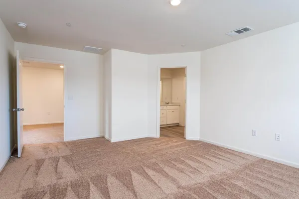 a view of empty room