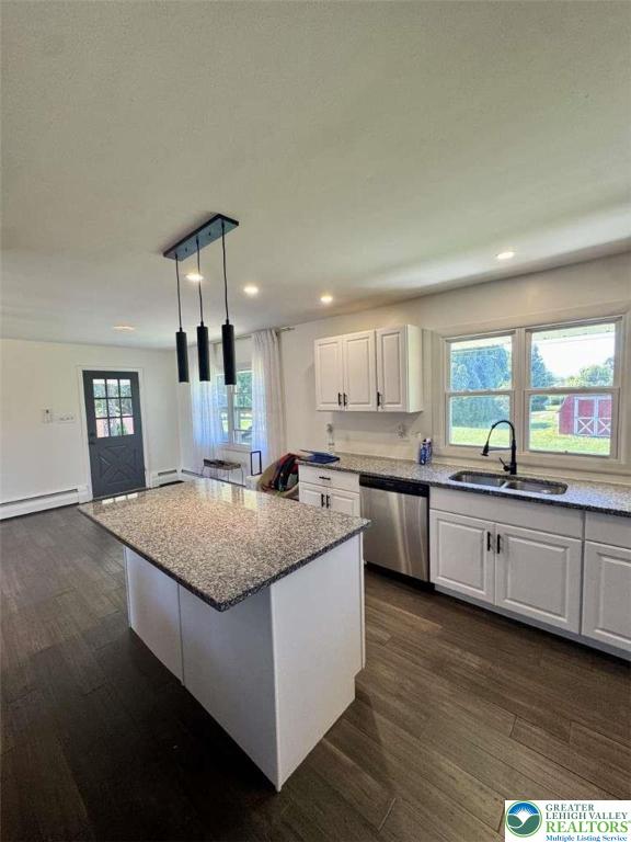 3111 Hecktown Road Bethlehem, PA 18020 - Photo 11 of 24 a kitchen with granite countertop white cabinets and white appliances