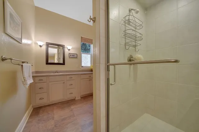 a bathroom with a sink and a toilet