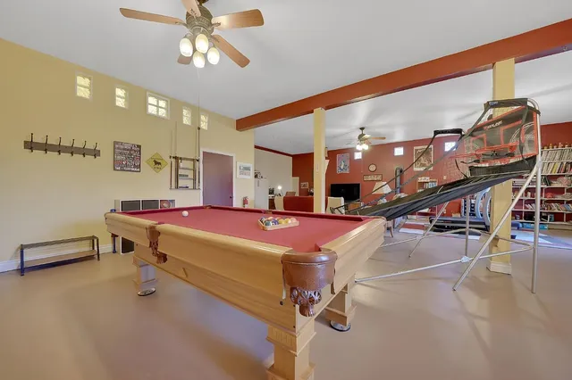 a view of a house with a patio