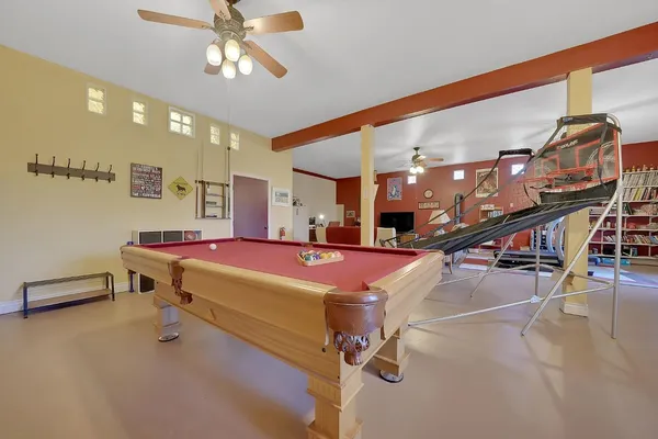 a view of a house with a patio