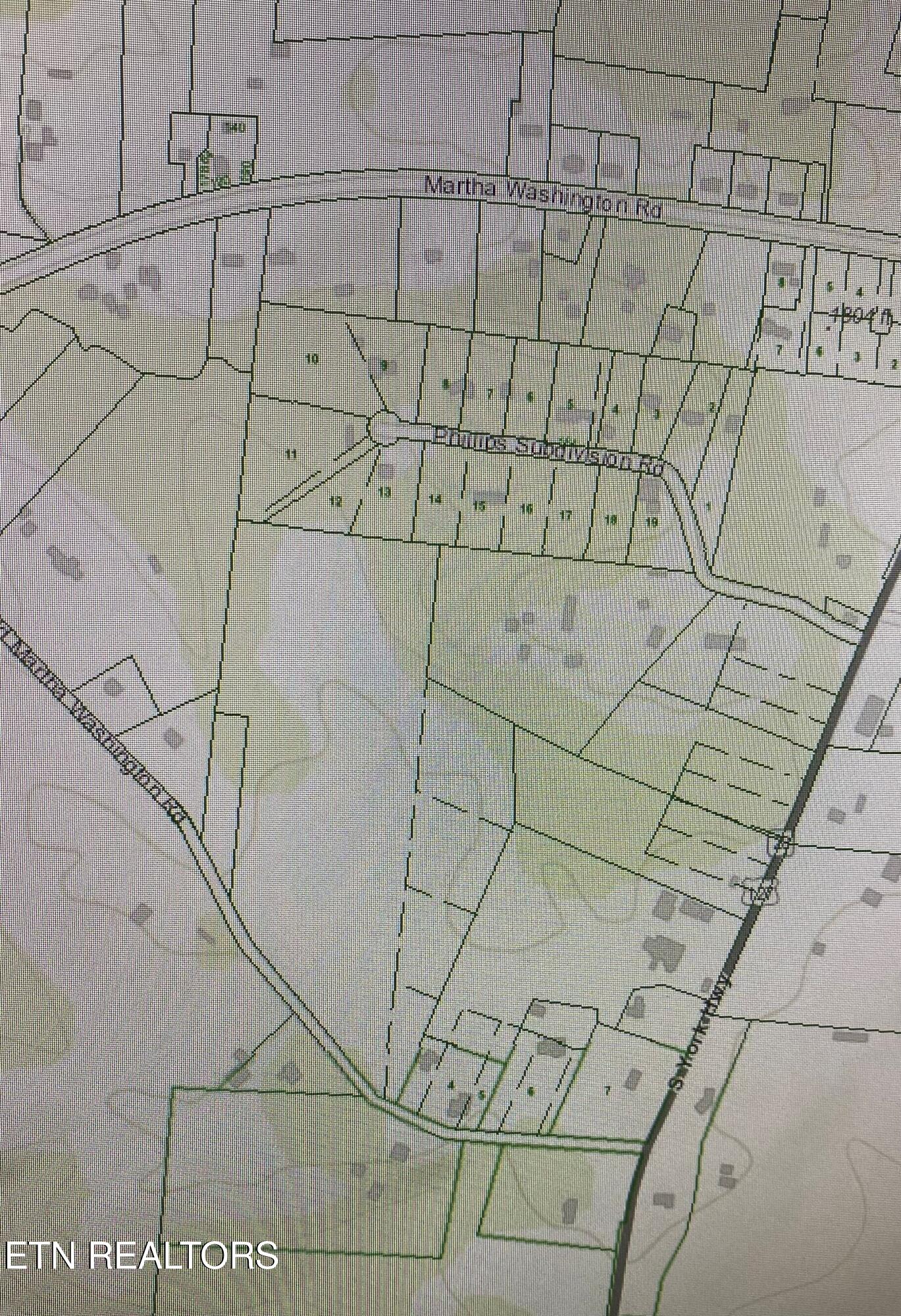 0 Old Martha Washington Road Clarkrange, TN 38553 - Photo 12 of 15 Old MW Road new topo