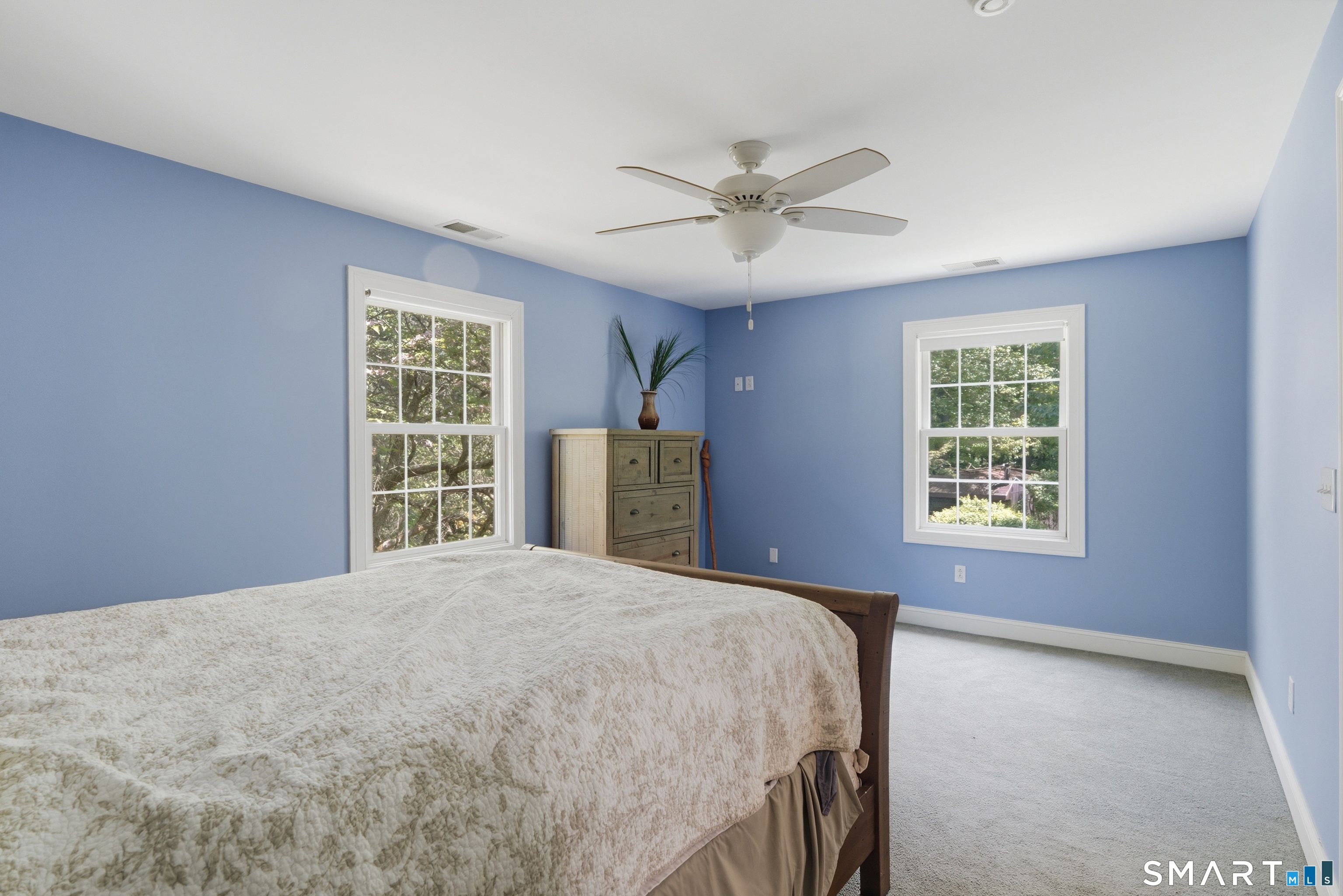 48 Case Road Burlington, CT 06013 - Photo 18 of 39 a bedroom with a large bed and a window
