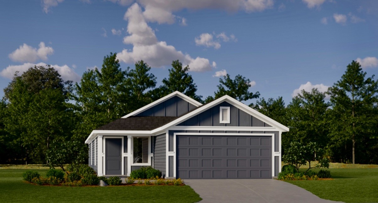 2509 Willkomen Way Manor, TX 78653 - Photo 1 of 1 a view of house with garden