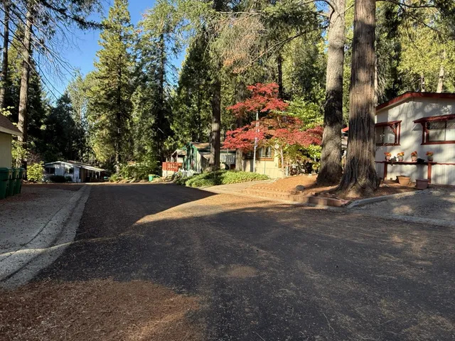 a view of street with cars