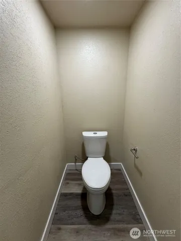 a bathroom with a toilet