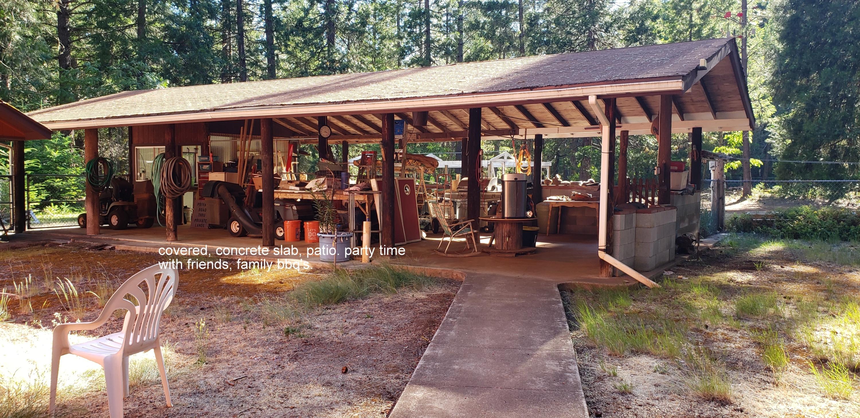 1200 Rough And Ready Creek Road Cave Junction, OR 97523 - Photo 15 of 40 close up of patio, not far from home.