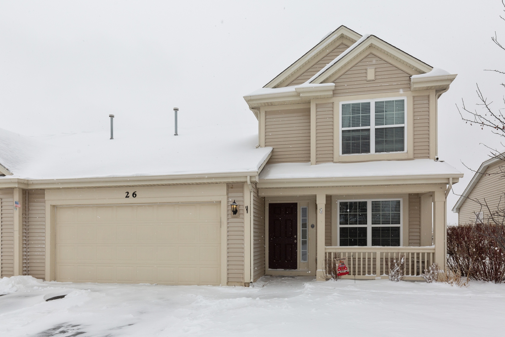 26 Boathouse Road Pingree Grove, IL 60140 - Photo 1 of 12 front view of a house