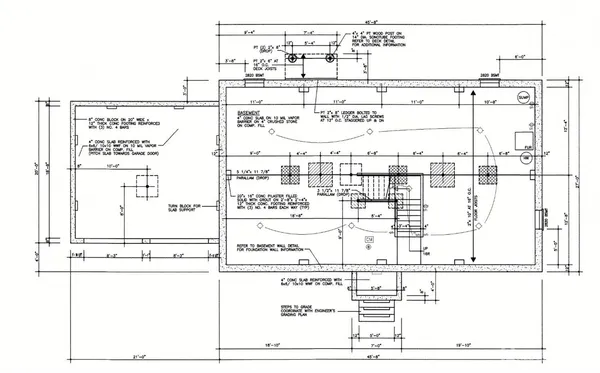 a black and white photo of a living room