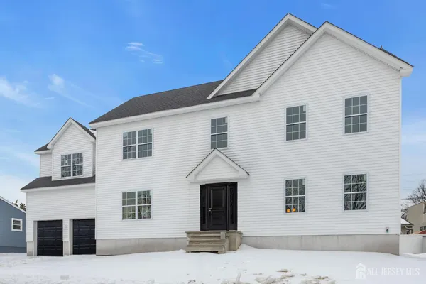 a view of a white house