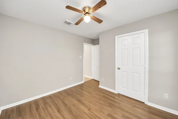 wooden floor in an empty room