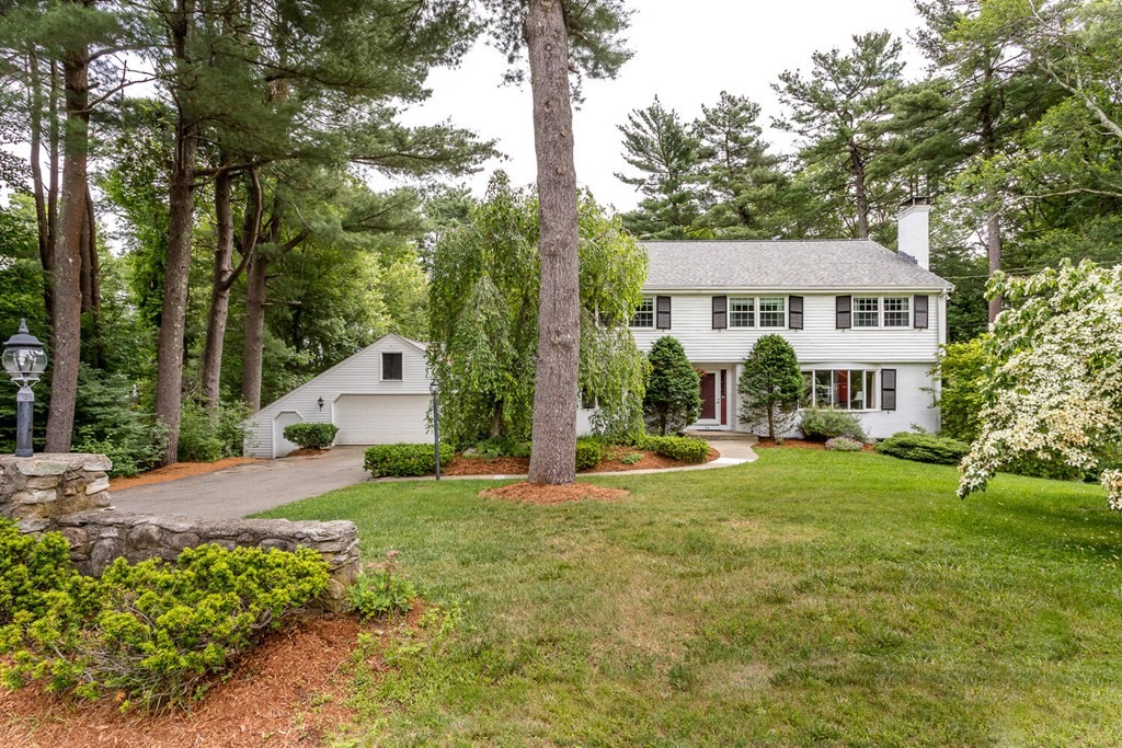 24 Mohawk Road Canton, MA 02021 - Photo 1 of 34 a front view of a house with a yard and trees