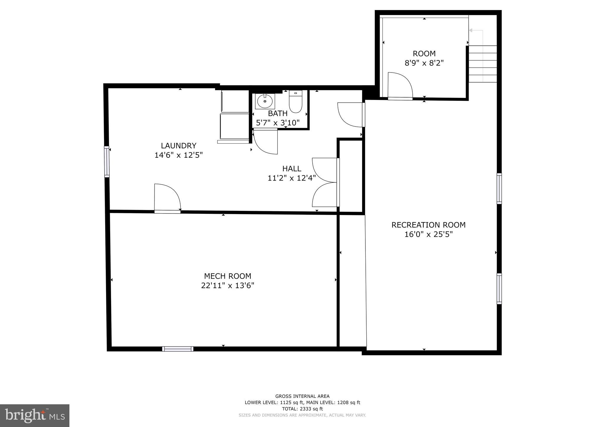 108 Charlgate Road Owings Mills, MD 21117 - Photo 24 of 25 Lower Level Floor Plan
