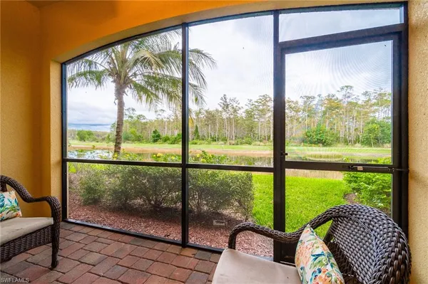 a view of a city from a balcony