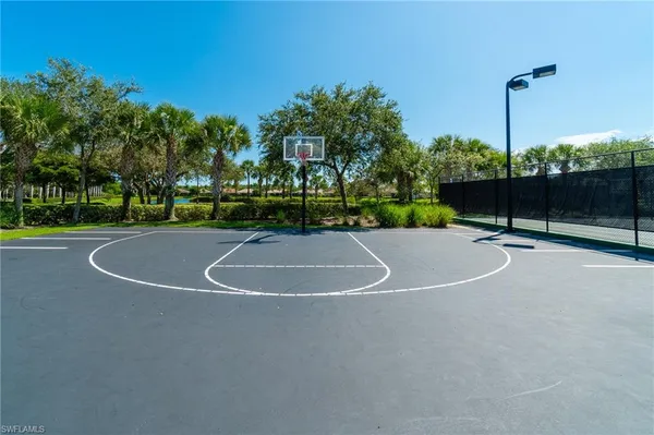 a view of a tennis court