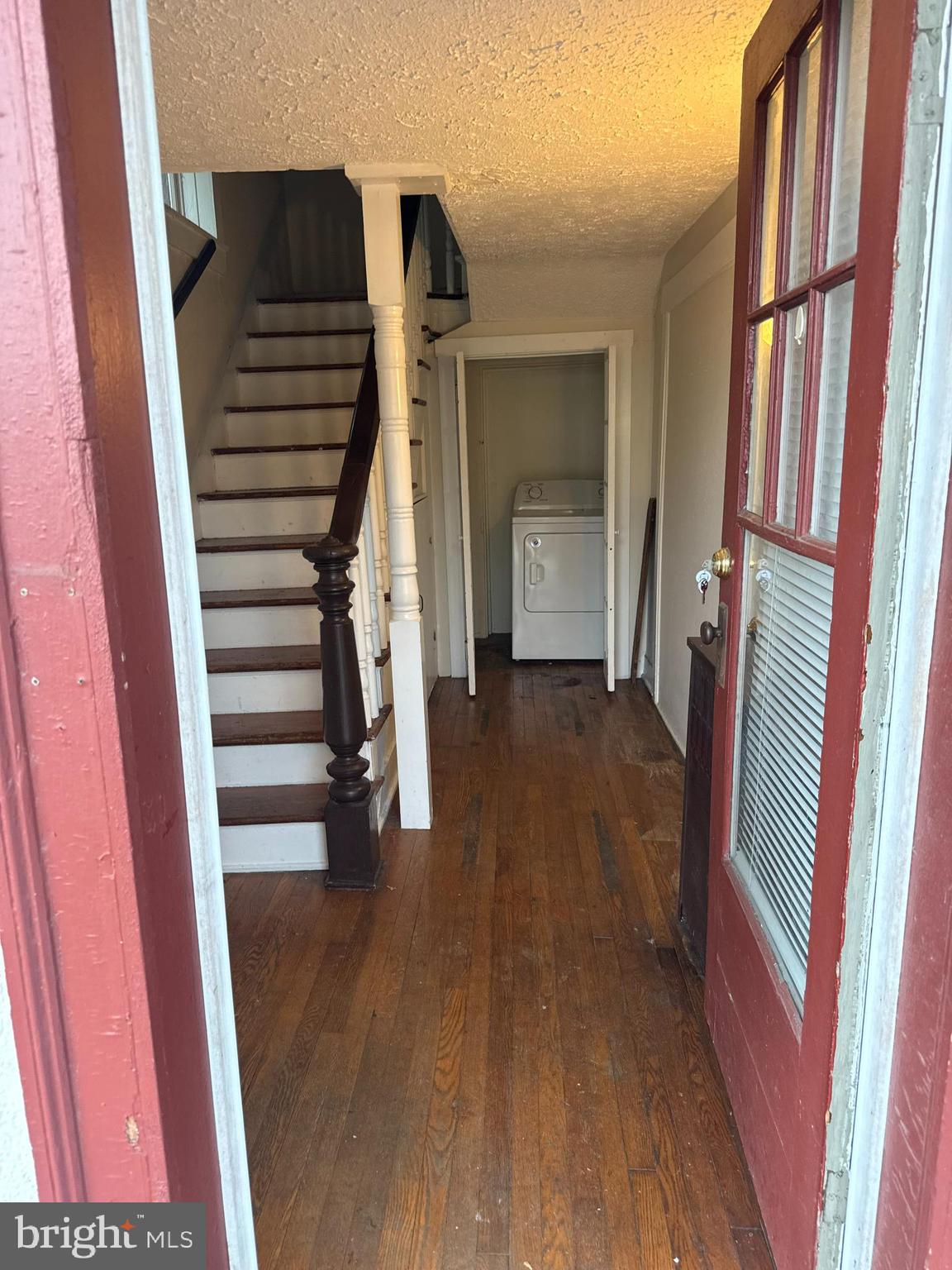 619 South Cameron Street, Unit 2 Winchester, VA 22601 - Photo 1 of 7 a view of a hallway with wooden floor and stairs