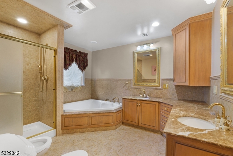 312 Naughright Road Long Valley, NJ 07853 - Photo 17 of 32 a bathroom with a tub sink shower and mirror