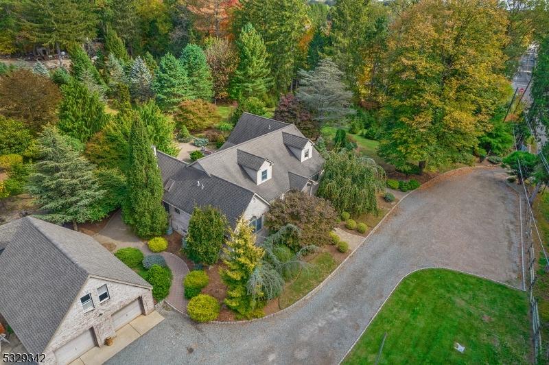 312 Naughright Road Long Valley, NJ 07853 - Photo 2 of 32 an aerial view of a house with a yard and a garden