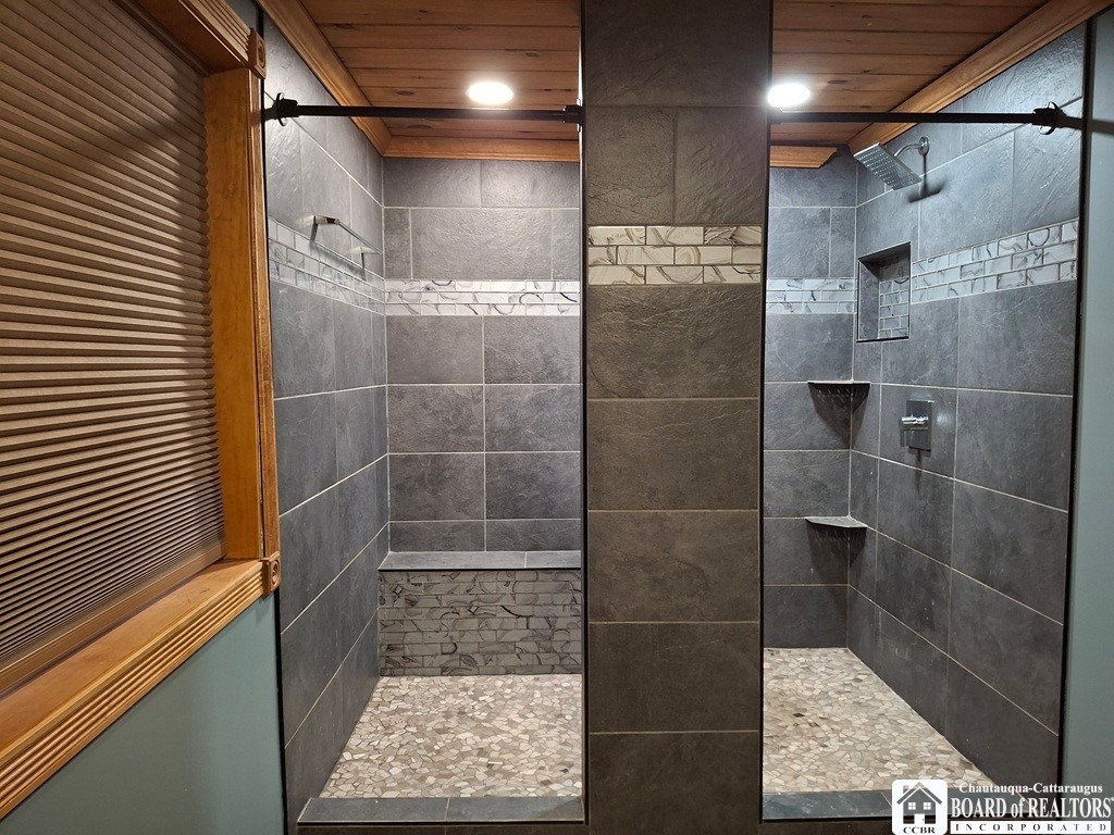 1898 Buffalo Street Olean, NY 14760 - Photo 25 of 34 Upstairs dual showers Full bath