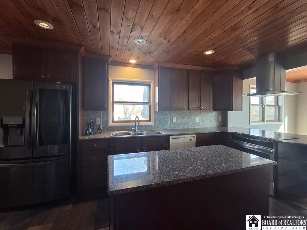 1898 Buffalo Street Olean, NY 14760 - Photo 6 of 34 Galley Kitchen with culinary island
