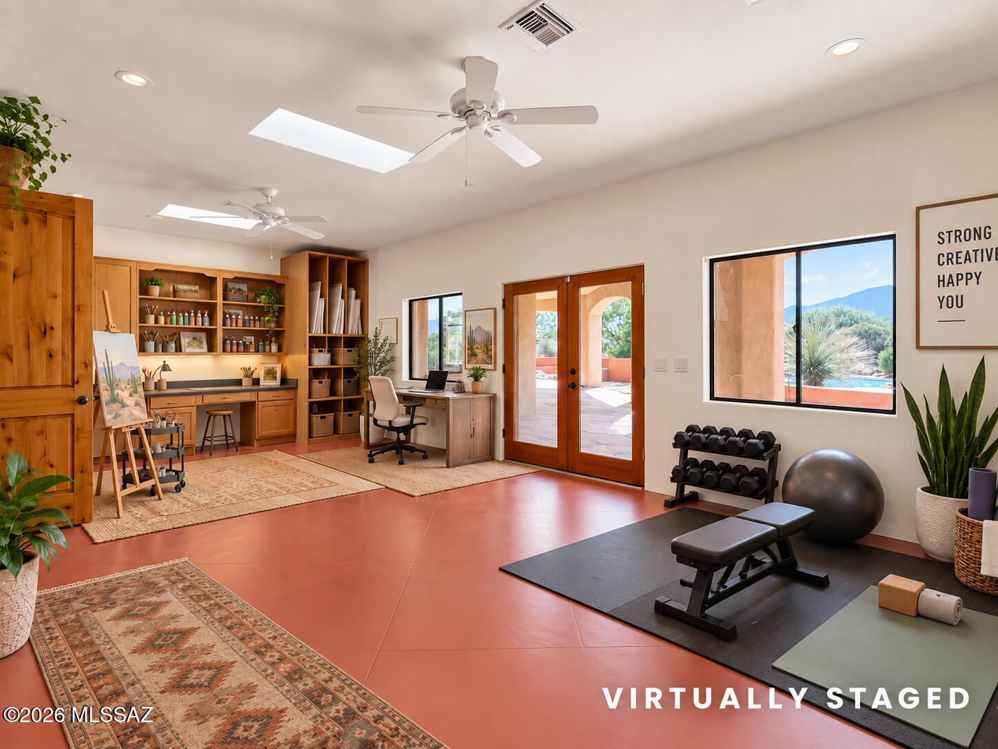 16781 Sycamore Ridge Trail Vail, AZ 85641 - Photo 27 of 50 Private gym, art studio, hobby room or storage