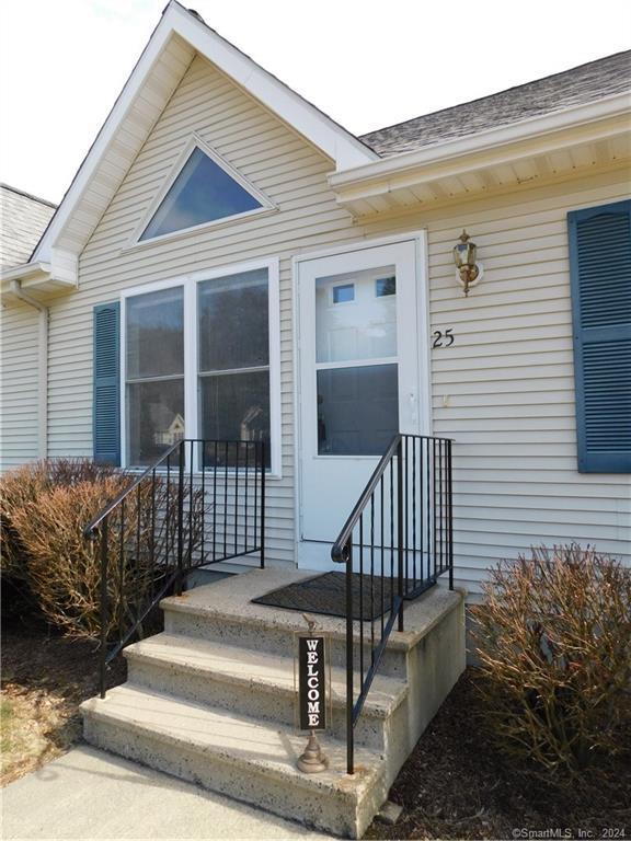 a view of a house with a deck